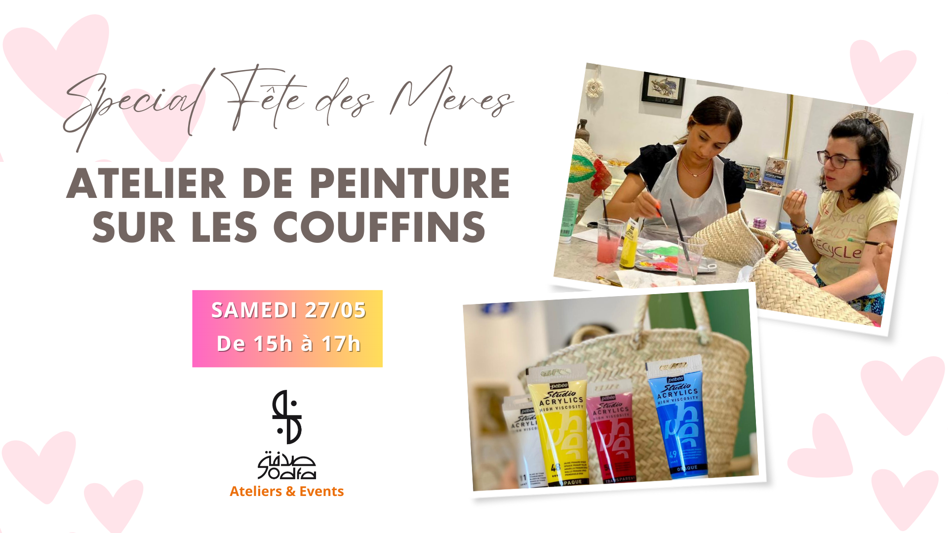 Atelier de Peinture sur les Couffins